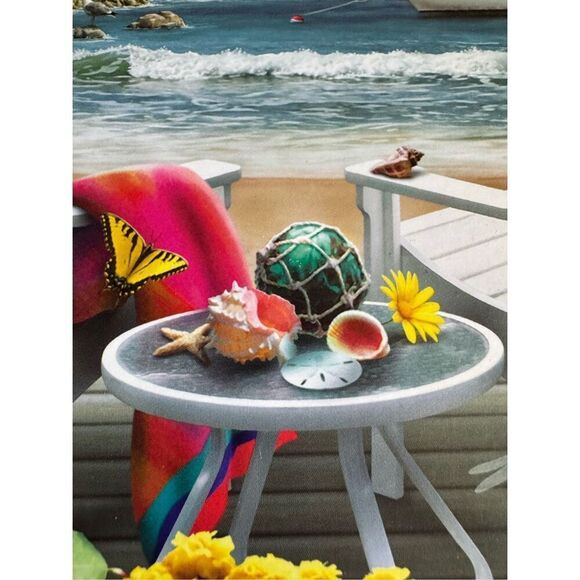 Alan Giana 2k jigsaw piece puzzle coastal escape lighthouse beach - Picture 2 of 4